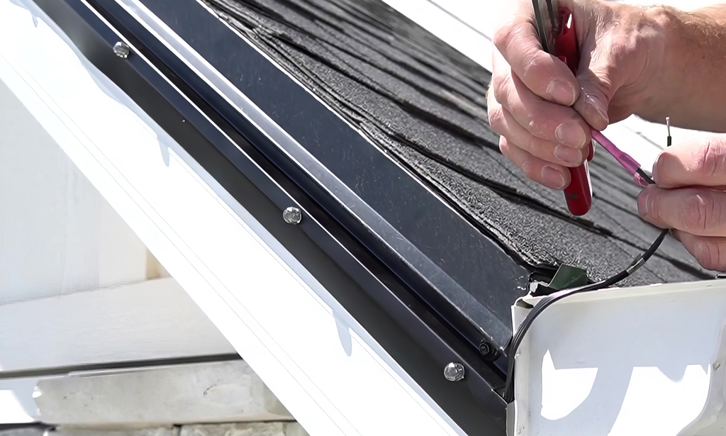 Professional installation of Infinity Lighting system in progress, showcasing skilled technicians ensuring optimal setup and performance for enhanced ambient lighting.